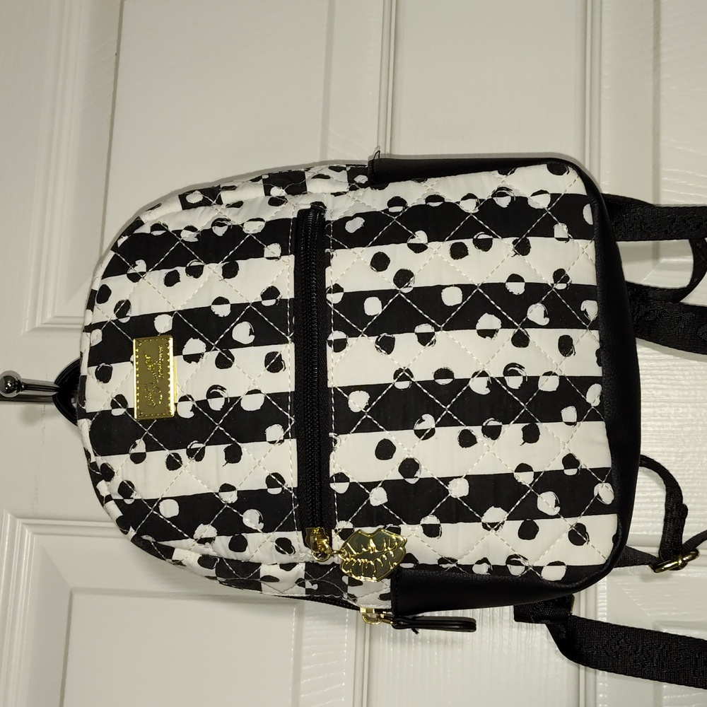 Betsey Johnson backpack purse small